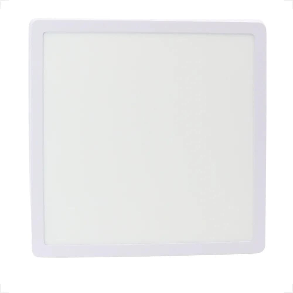 Painel 18W Plafon Led Quadrado 6500K Branco Frio Bivolt Bf 6