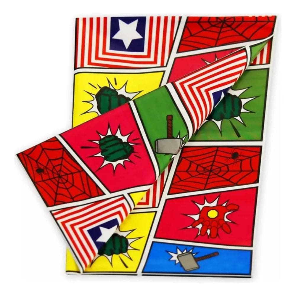 Toalha De Mesa Plástico Perolizada Lisa Descartável Herois