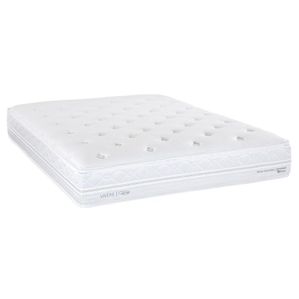 Colchão Casal Molas Ensacadas Master C1782 Pillow Top (138x188x28) - Herval