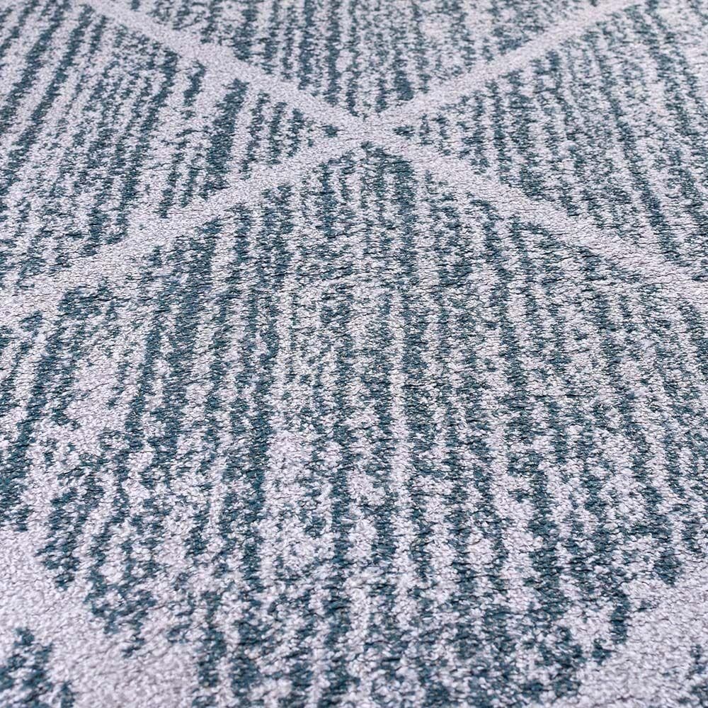 Tapete Para Sala Classic Sardenha 20 Azul 2,00x2,50m