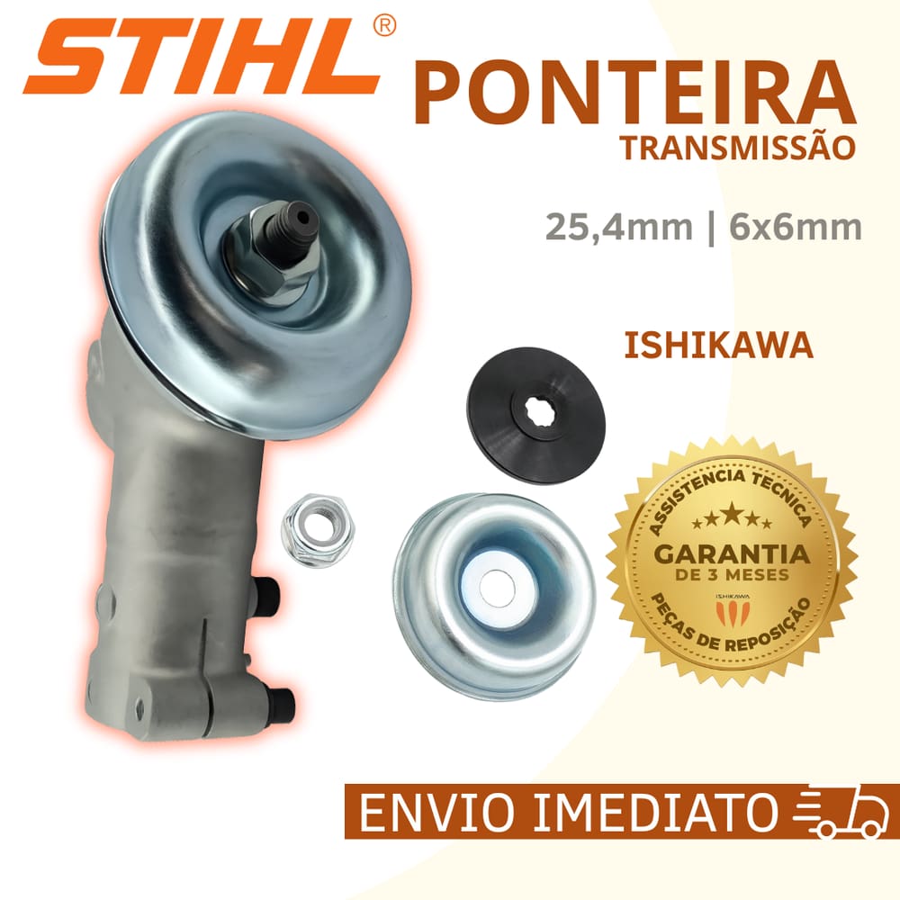 Transmissão Ponteira P/ Roçadeira Stihl Fs55 Fs85 Fs120 Fs200