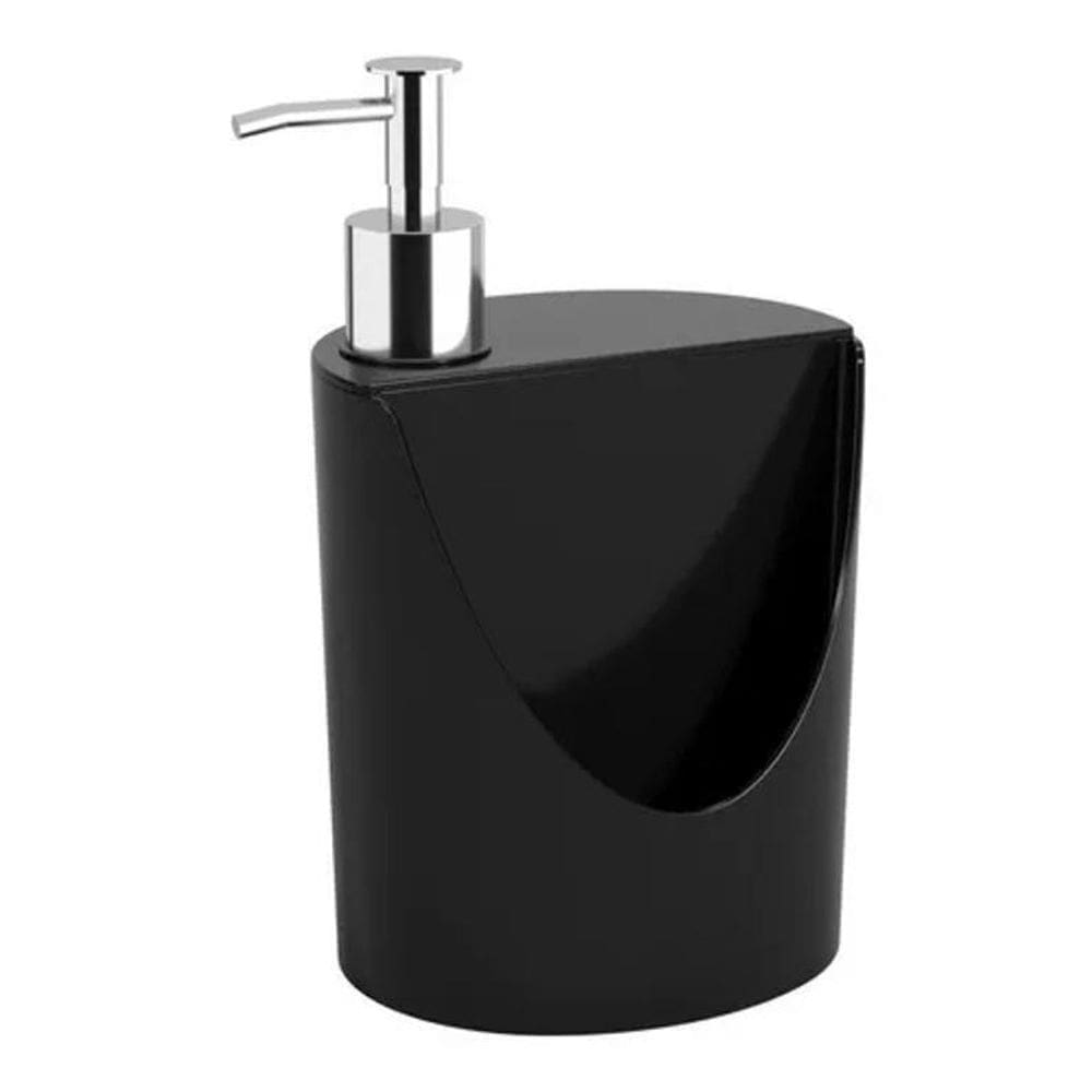 Porta Sabonete Líquido Rj 600Ml Preto Coza Coza