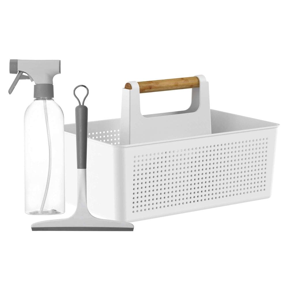 Conjunto Lavanderia Completa Flow com 3 Peças Branco - Ou