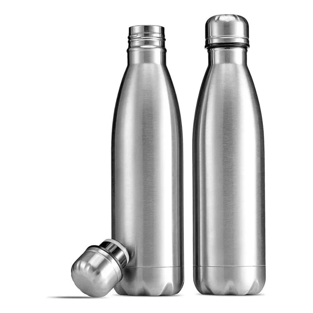 Garrafa Térmica Inox 1 Litro Térmica De Aço Inox Mantém A Be