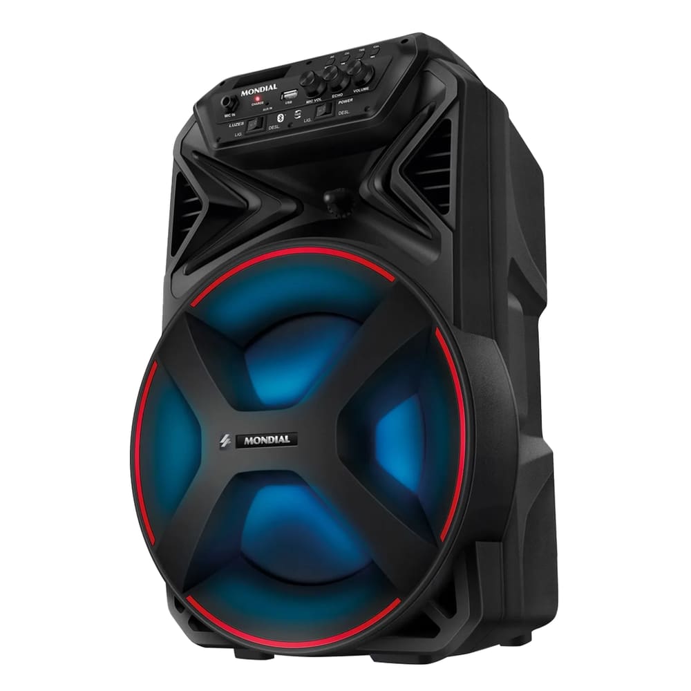 Caixa de Som Amplificada Mondial Connect Partyplus CM-250