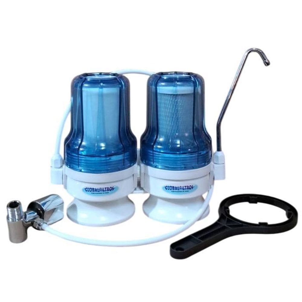 Filtro Purificador Agua Cristal Parede E Balcao Dual225Trpb