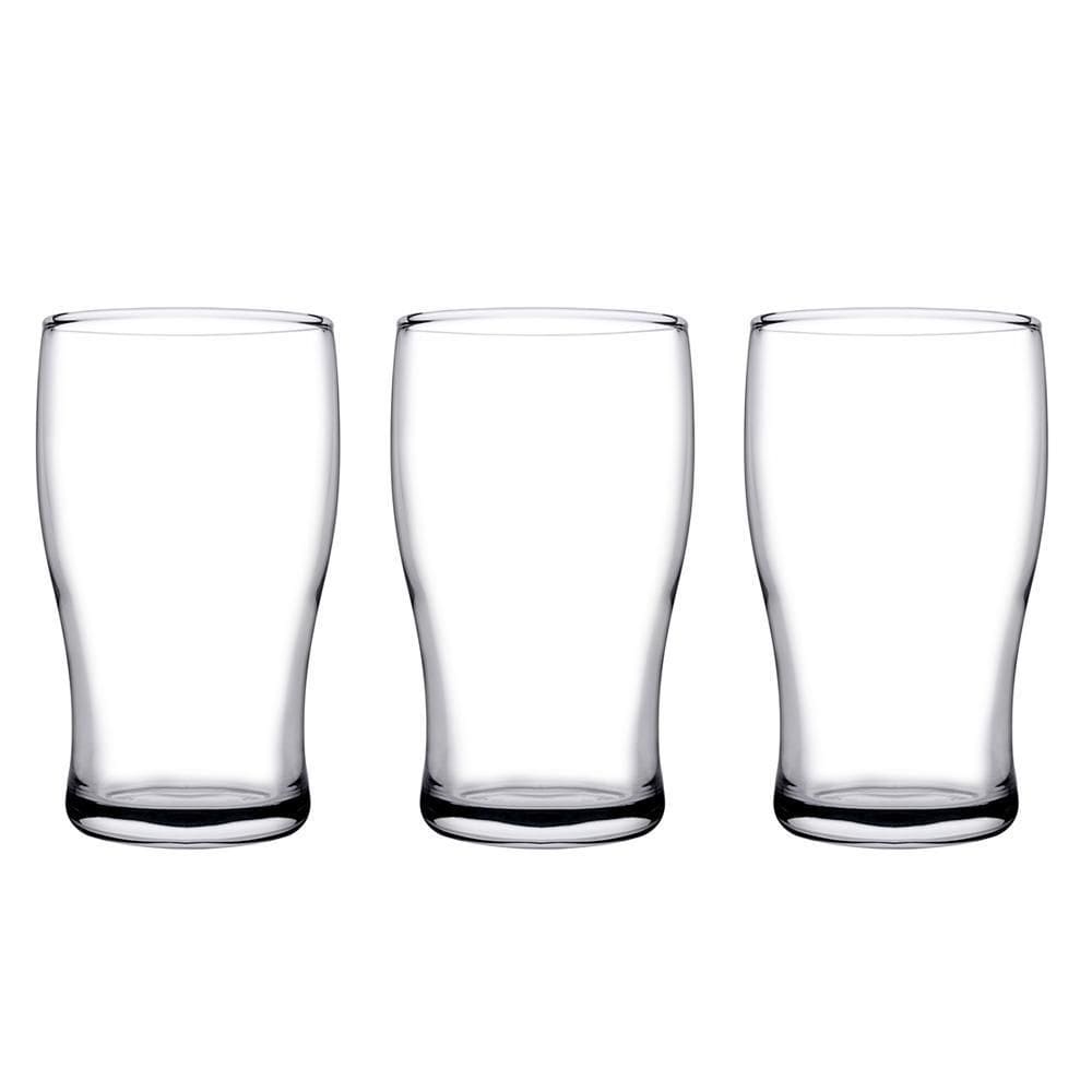 Conjunto 3 Copos Cerveja Vidro 285Ml Class Home