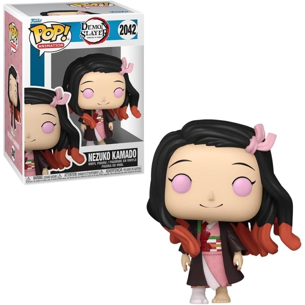 Funko Pop Anime Nezuko Kamado 2042 Sorrindo Demon Slayer Kimetsu No Yaba