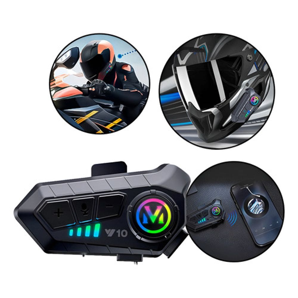 Fone De Ouvido Para Capacete Sem Fio Intercomunicador