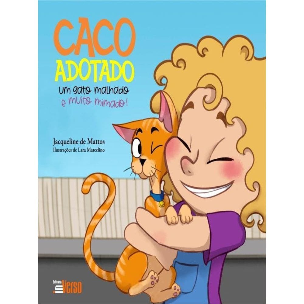 Caco Adotado, Um Gato Malhado Emuito Mimado