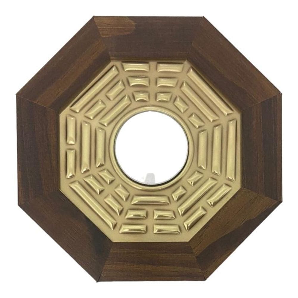 Baguá Céu Anterior Ou Posterior Madeira - Escolha A Cor