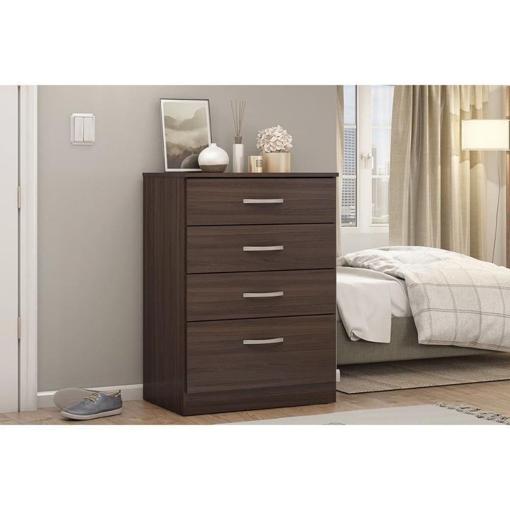 Cômoda Juvenil Astral C- 4 Gavetas Cafe Touch - Demóbile