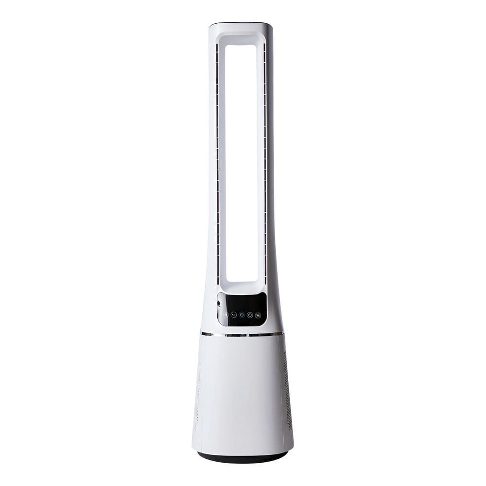 Ventilador Torre Comfort 105cm Bivolt Branco Bladeless