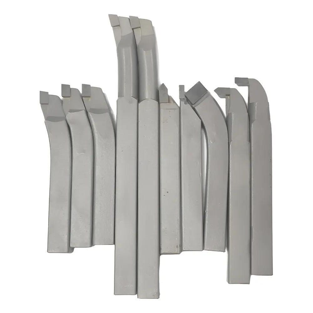 Ferramenta Para Torno Soldadas 10Mm Kit Com 10 Pçs Tsbtools