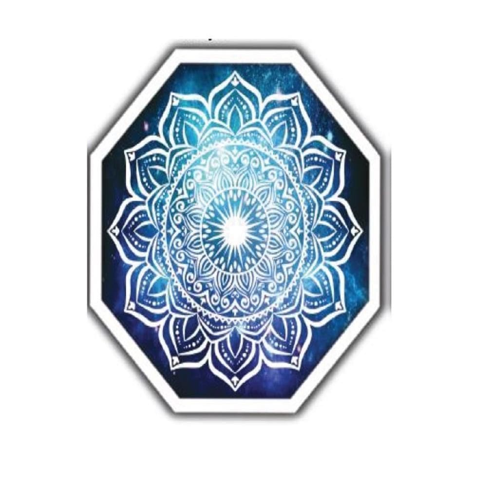 Quadro Mandala Arvore Vida Placa Decorativa Mdf Oitavado