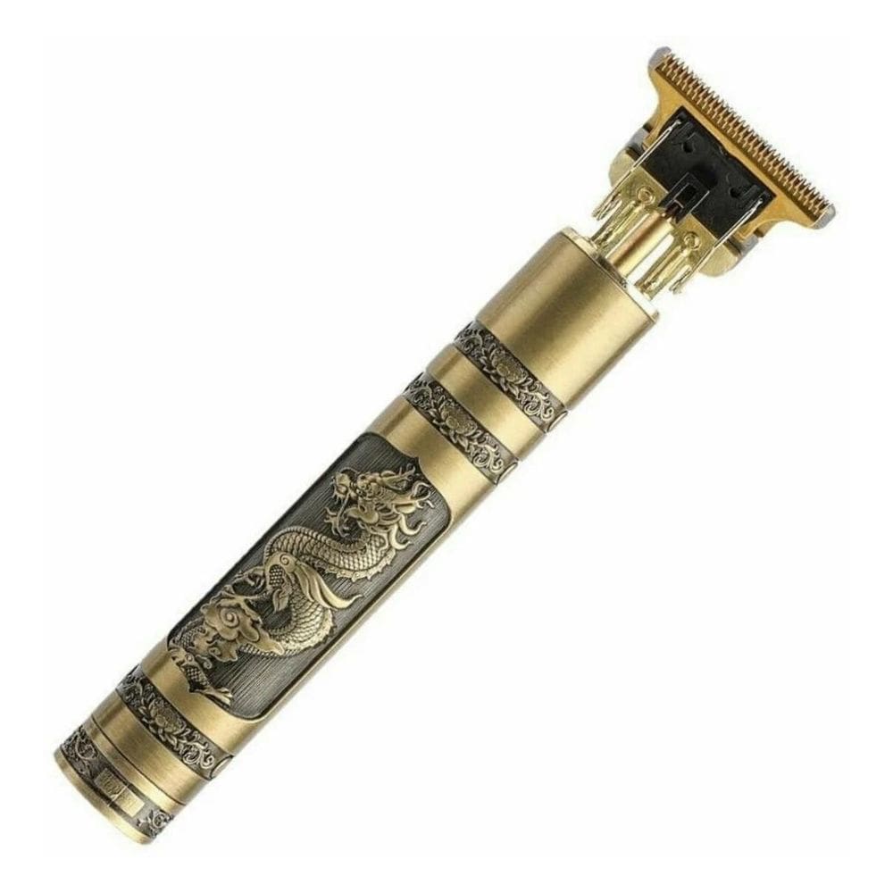 Maquininha Dragon Retro Ultra Afiado Barba Profissional Gold
