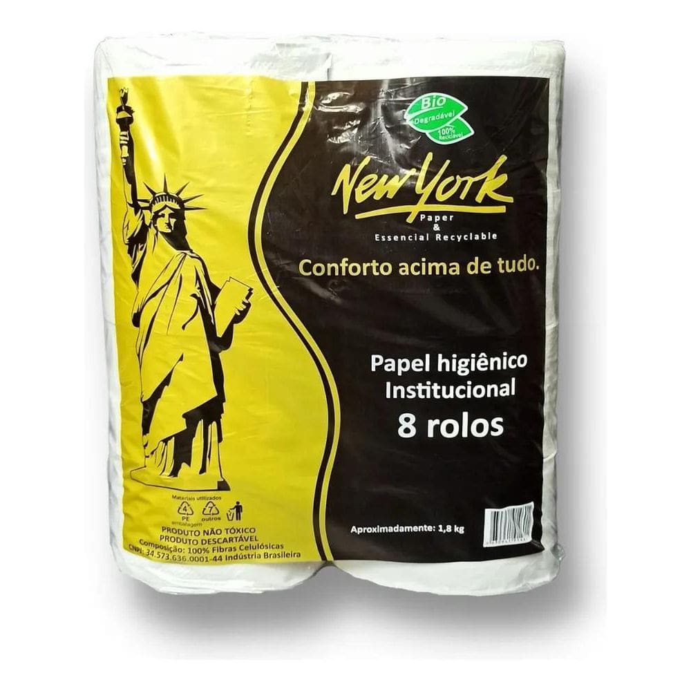 10X New York Papel Institucional - Unidade - 8 - 1 - Folha