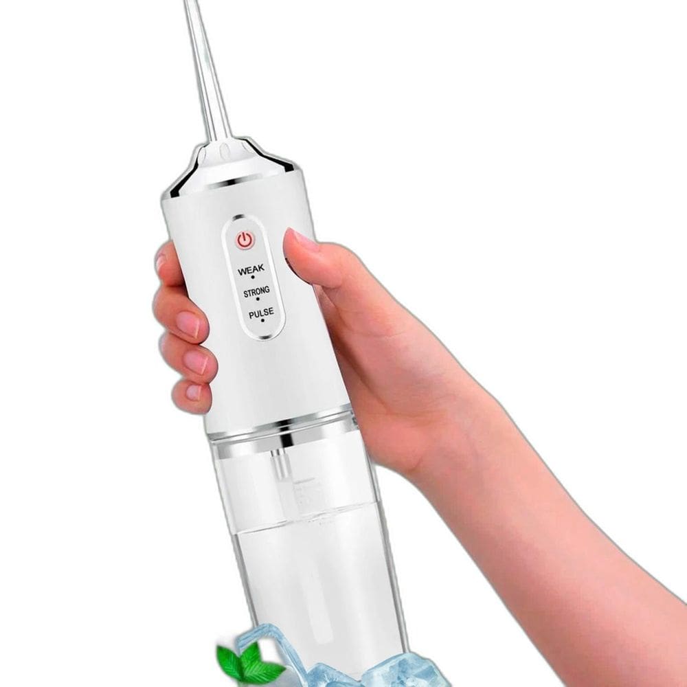 Lavador Bucal Elétrico 110V/220V Limpeza Profunda Prótese E