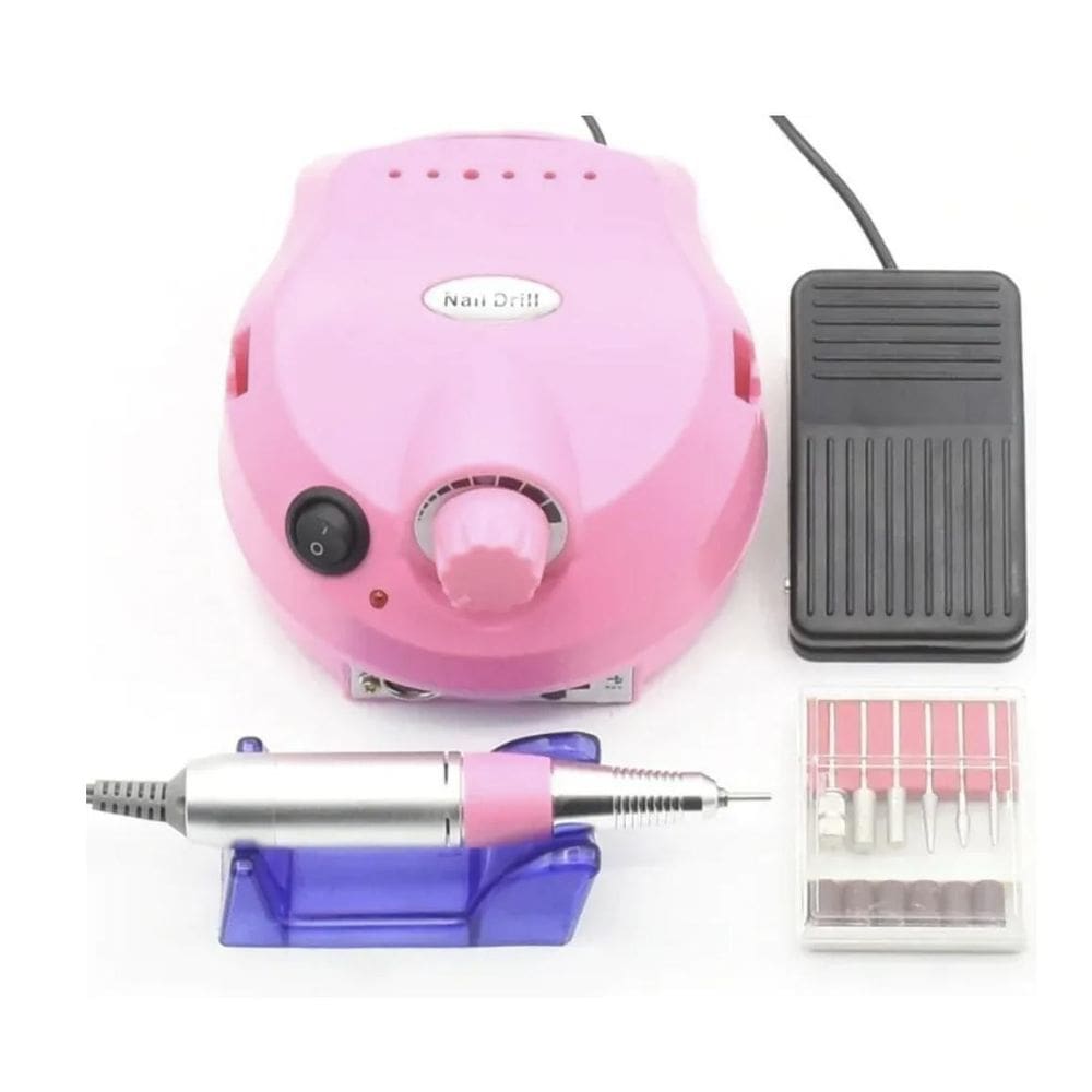 Lixadeira Motor Elétrica Unha Nail Drill 35000