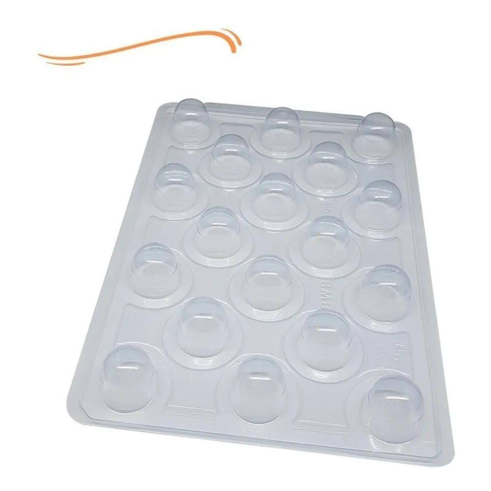 2X Novidade Forma Silicone Trufa Mini 30G  Ref 813 18 Cavida