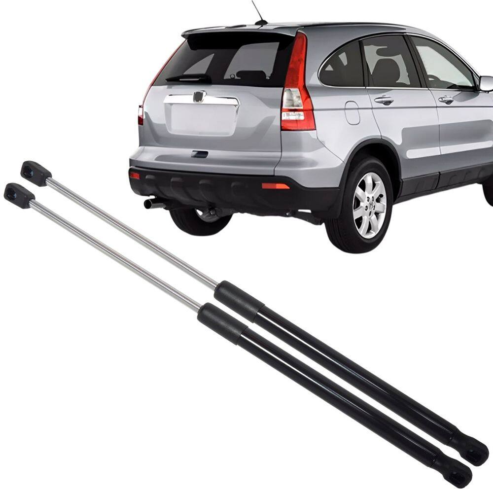 Par Amortecedor Tampa Traseira Porta Malas Crv 2007 à 2011 Mola Gás