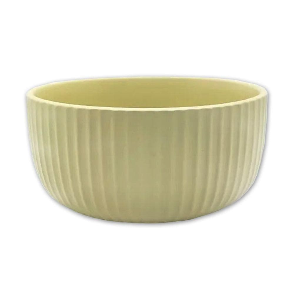 Bowl Tigela Cumbuca De Cerâmica Bege 12cm Salada Fruta