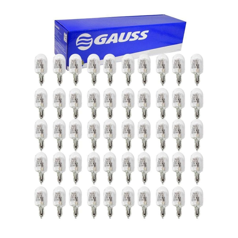 Kit 50 Lâmpadas 12V Pingo Dágua Grande 5W Miniatura Pingão