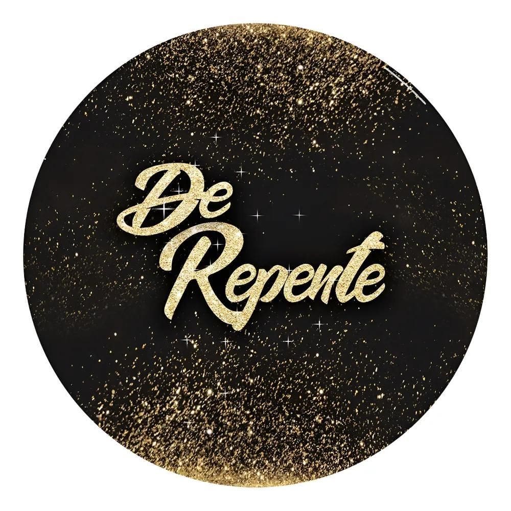 Painel Festa Redondo Sublimado 3D Tecido C/Elástico De Repen