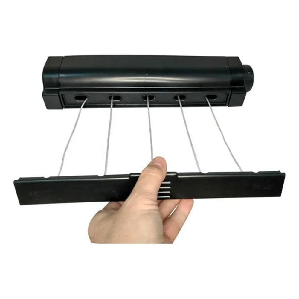 2X Varal Automático Rotoflex Retratil Recolhivel De Parede 5