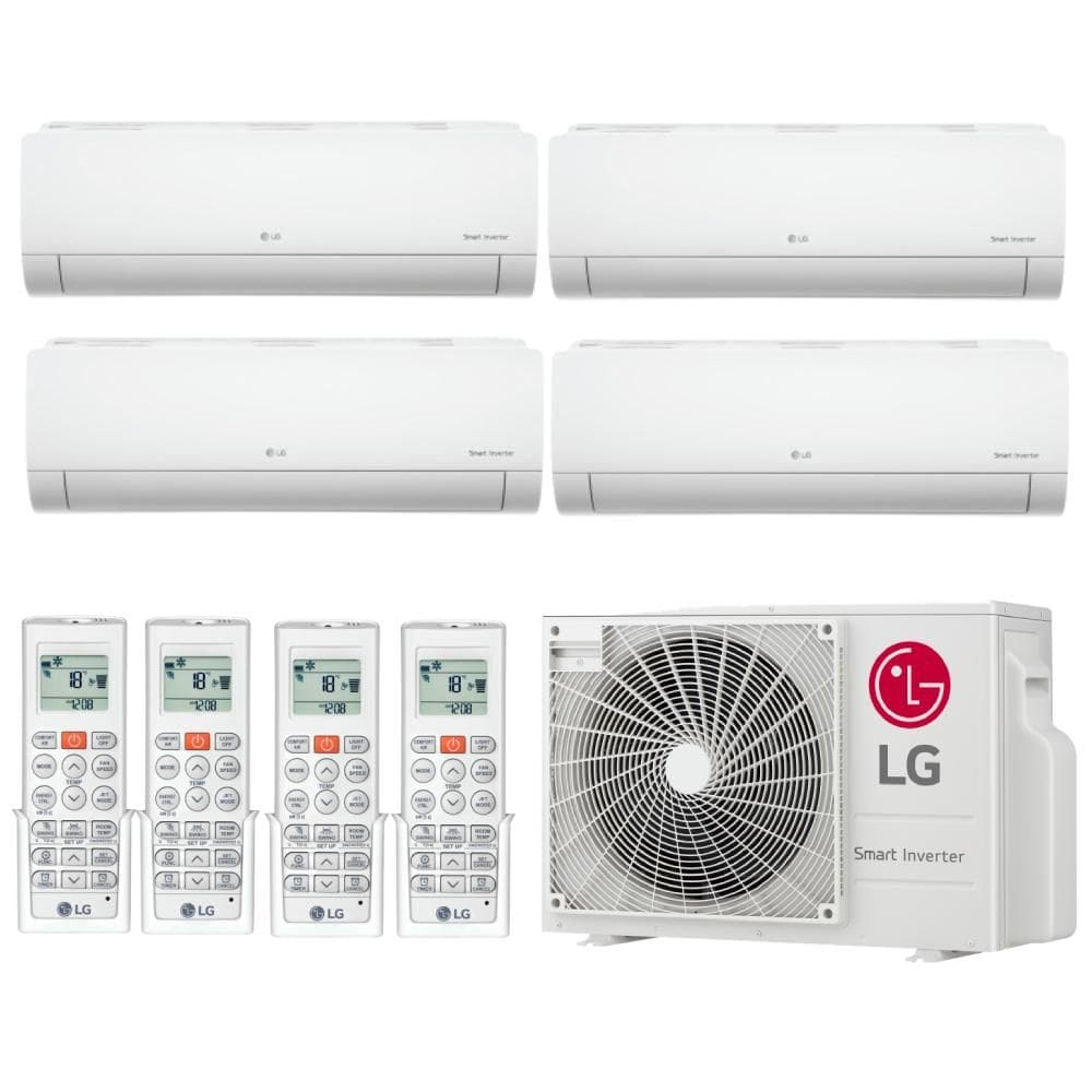 Ar Condicionado Multi Split Inverter LG 36000 BTUs (2x9000+12000+24000 HW) Quente/Frio Z5UW36GFB1.AWGZBR4 - 220V