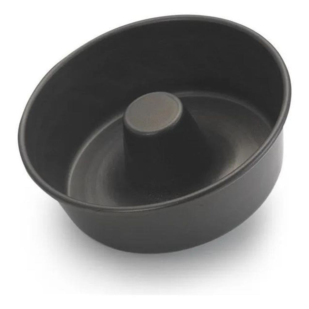 2X Forma Assadeira Bolo Pudim Antiaderente 1000Ml Cor Preta