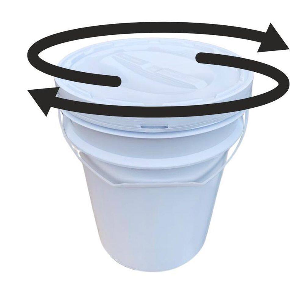 Balde Para Jardim 20 L E Tampa Rosca