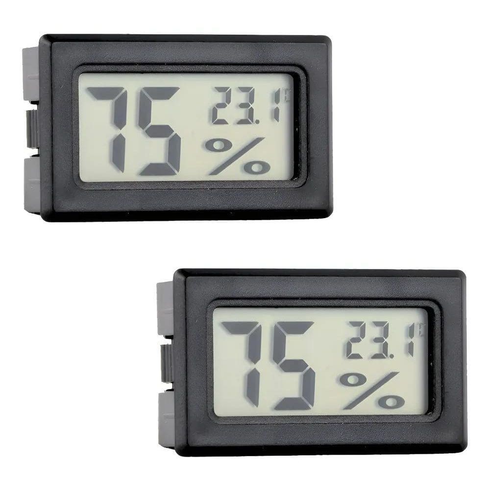 Kit 2 Termo-Higrômetro Digital Higrômetro Chocadeira Diversa