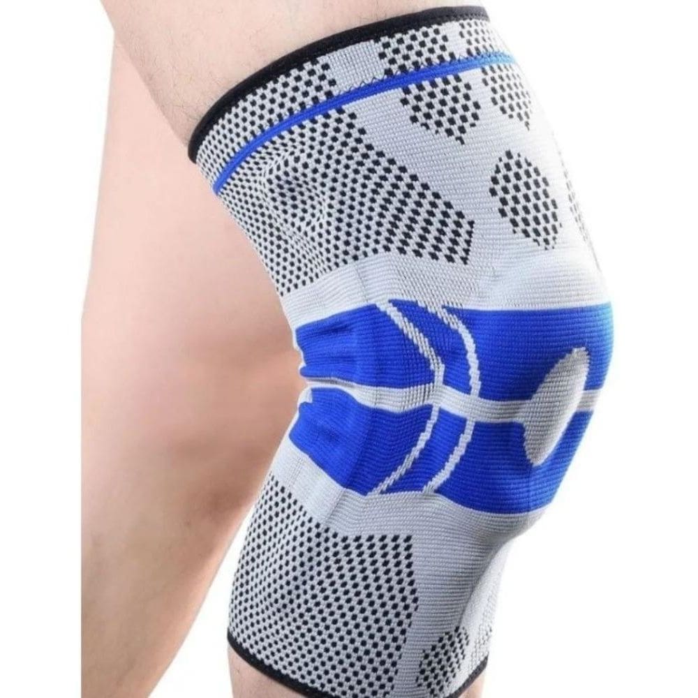 Joelheira Estabilidade Compressão Silicone Flexível - Tam. G