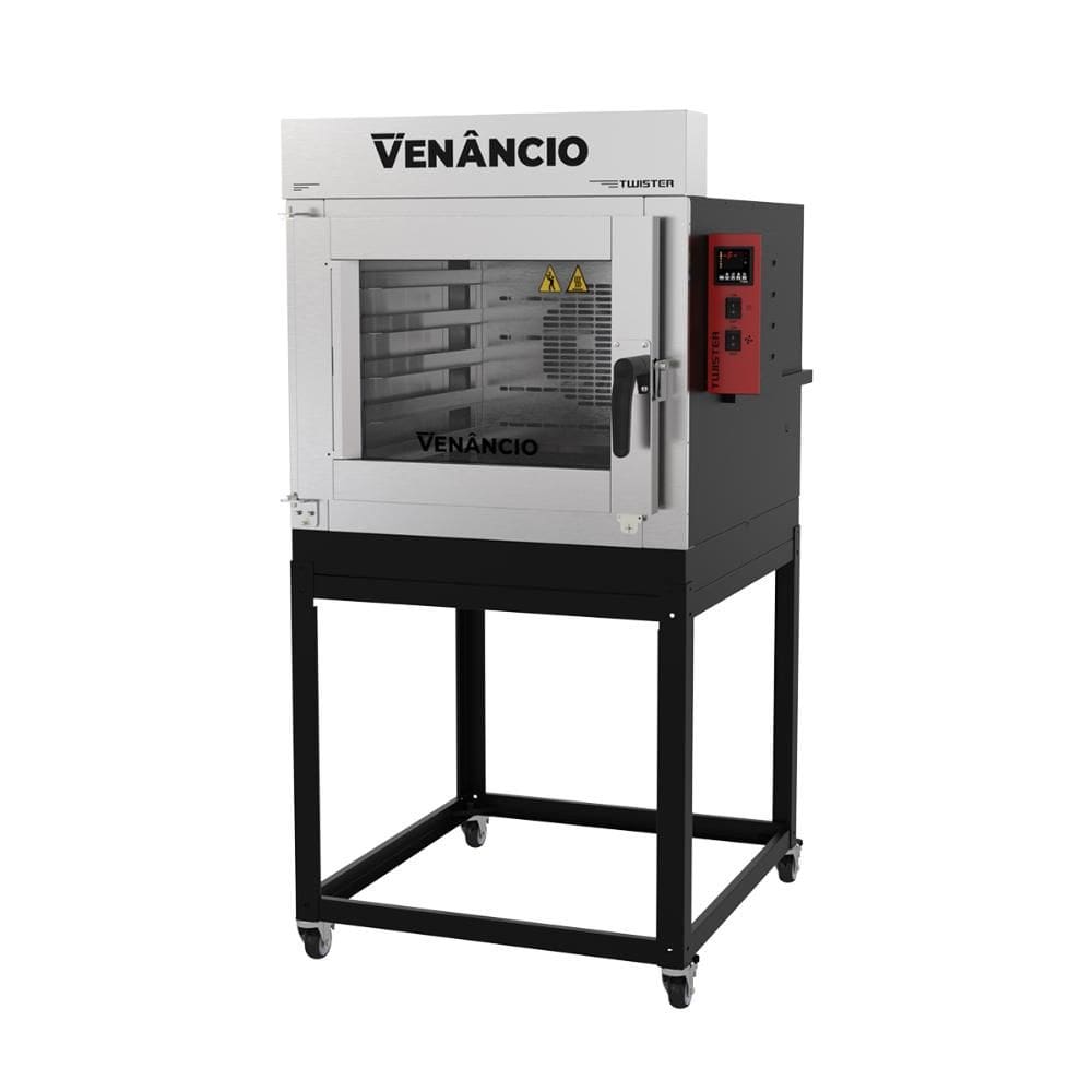 Forno Turbo 5 Esteiras Elétrico Mono Twister Ext Pintado Int Galv Fvt5em 220v - Venâncio 57380