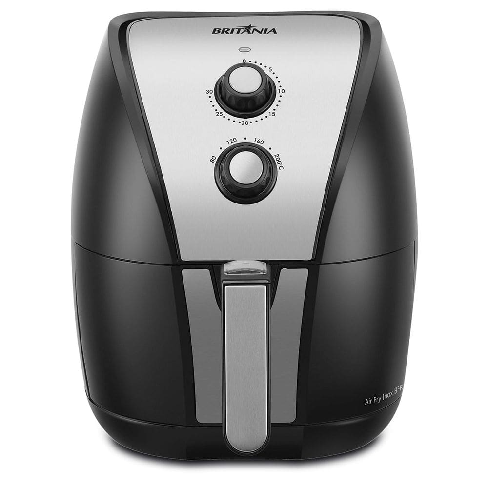 Air Fryer Britânia 4,4L Inox 1500W BFR11PI