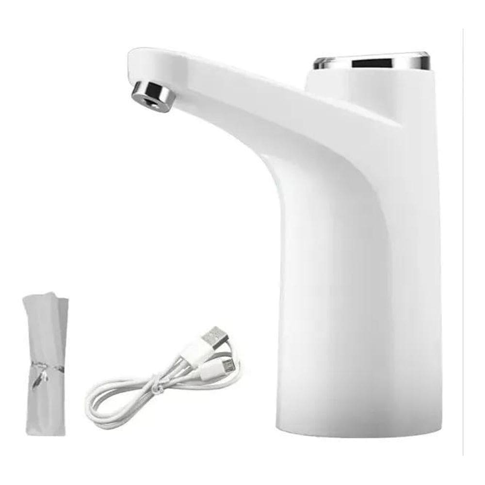 Bomba Para Galão De Água 5L A 20L Recarregável Usb