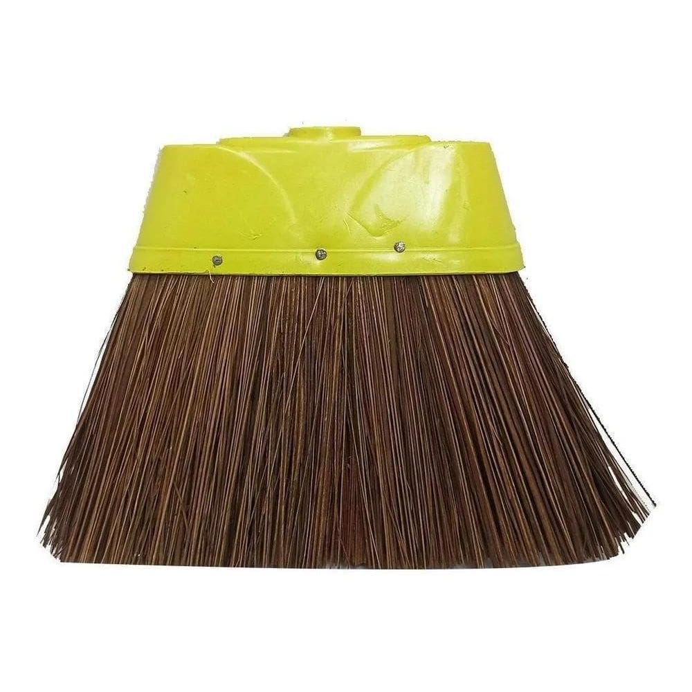 2X Vassoura Piacava Natural Unidade Sem Cabo