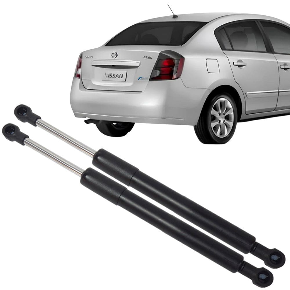 Par Amortecedor Tampa Traseira Porta Malas Sentra 2007 à 2013 Mola Gás
