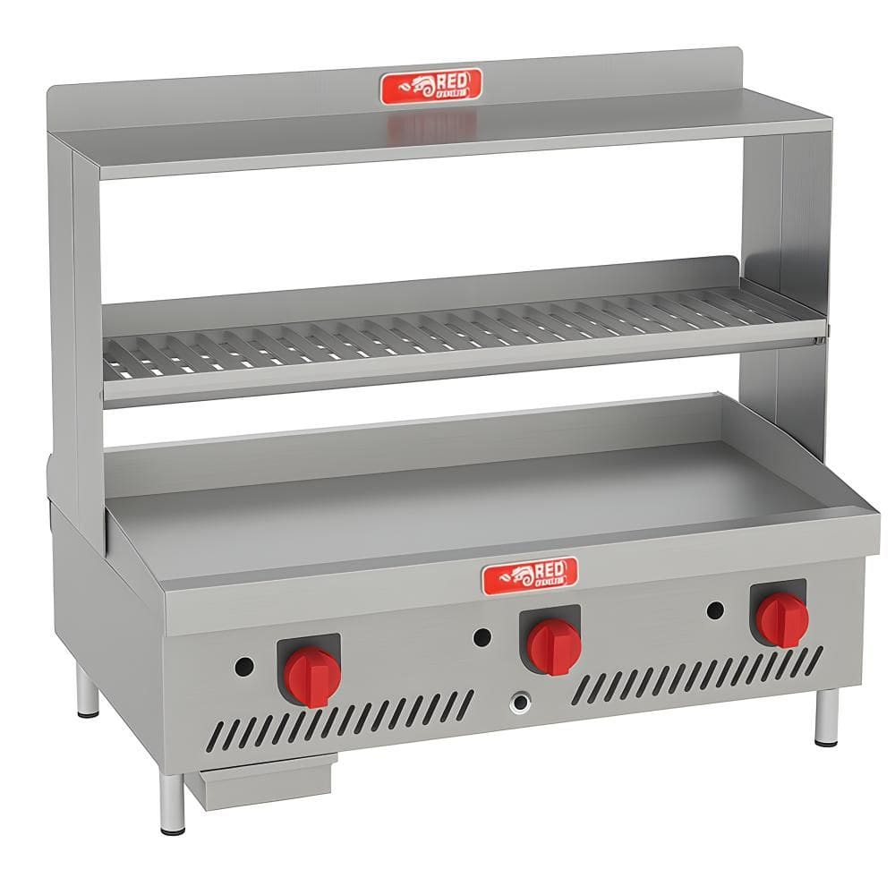 Chapa Gas Glp Chexp-915 Suporte Hamburguer Red Chameleon