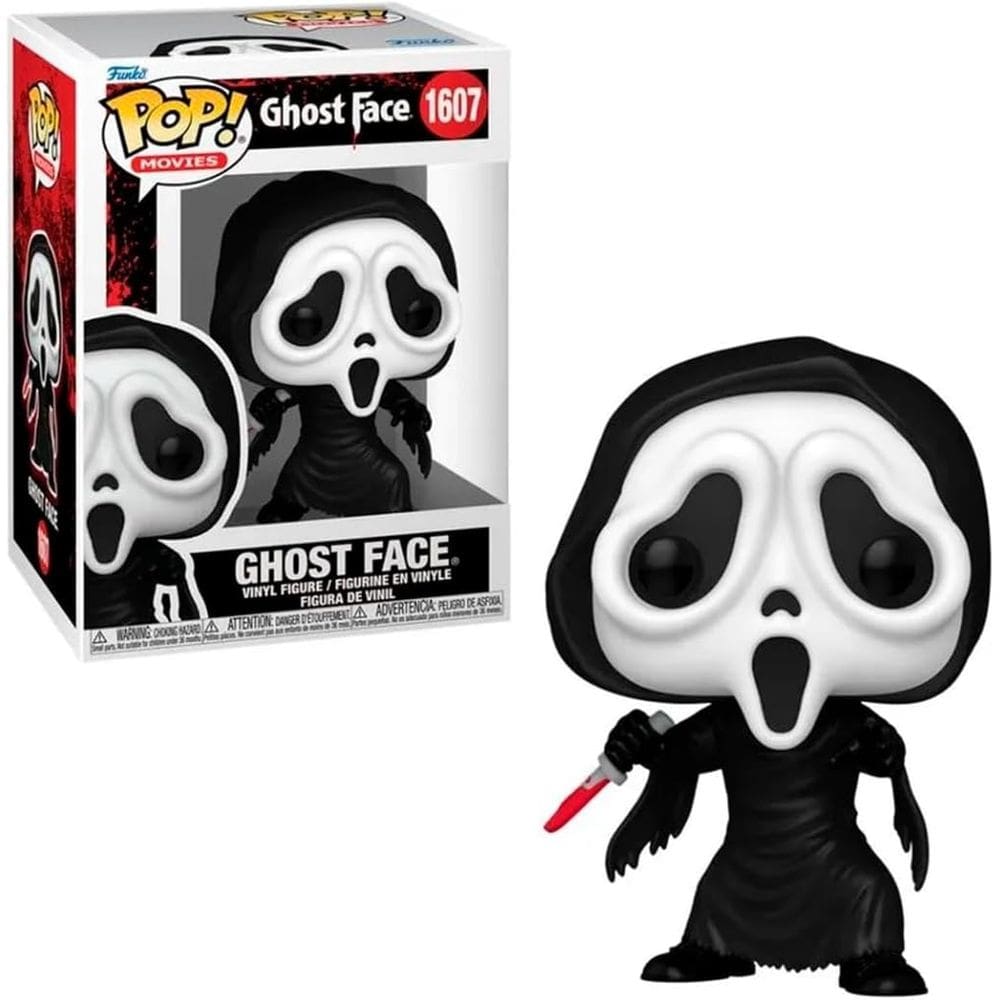 Funko Pop Movies Ghost face 1607 Pânico FIlme Terror