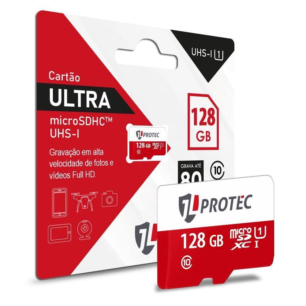Cartão De Memória Microsd 128Gb
