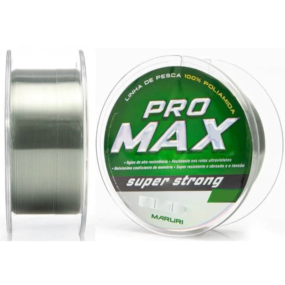 Linha Monofilamento Maruri Pro Max 0,47mm 250m Verde