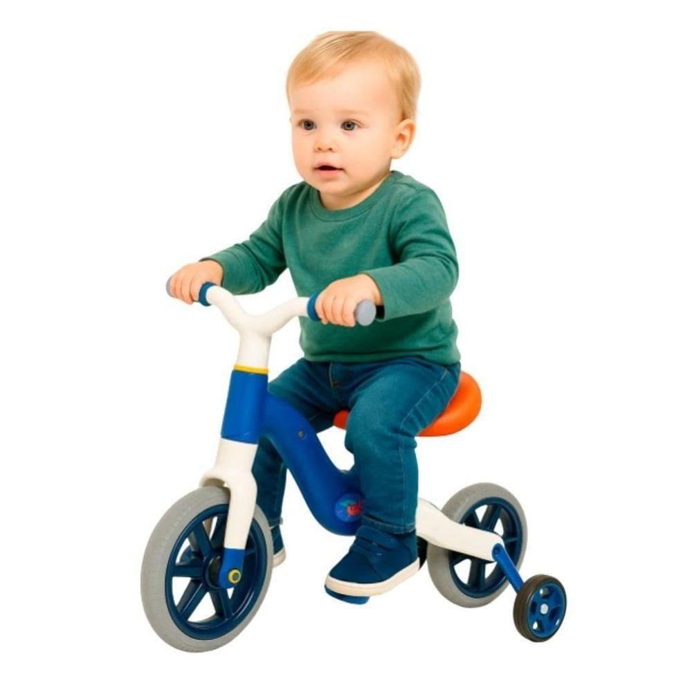 Bicicleta Infantil De Equilíbrio 2 Em 1 Com Rodinhas Removíveis