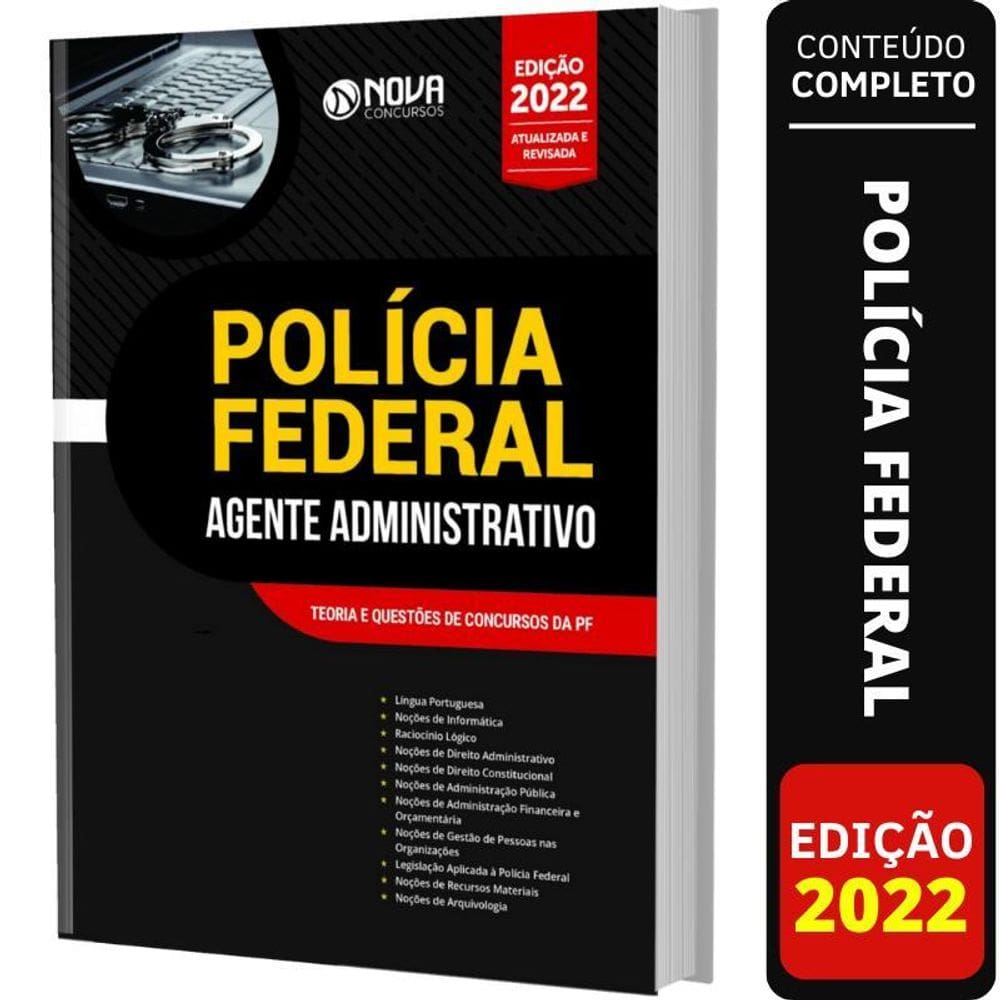 Apostila Polícia Federal - Agente Administrativo Da Pf
