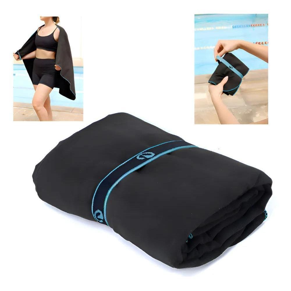 Toalha De Banho Nabaiji Microfibra G 130X80 Praia Piscina Co