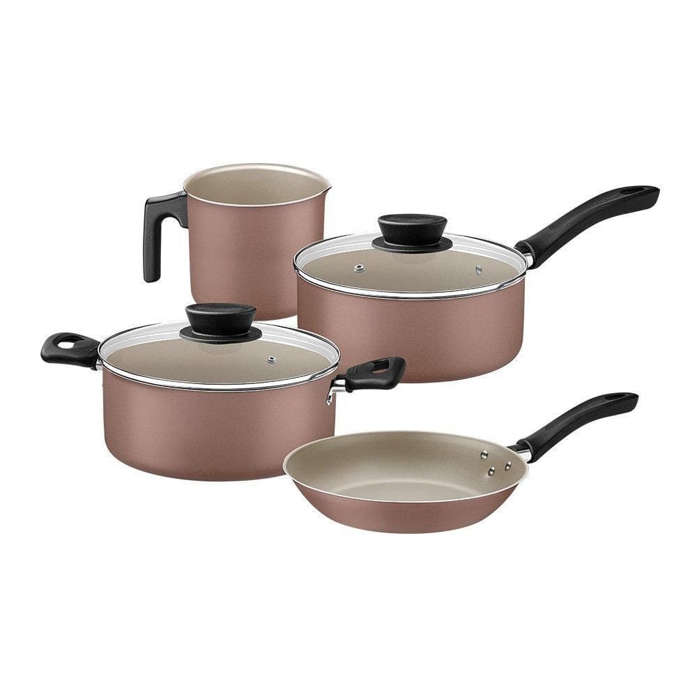 Jogo De Panelas Tramontina Linz 28299304 Mocaccino