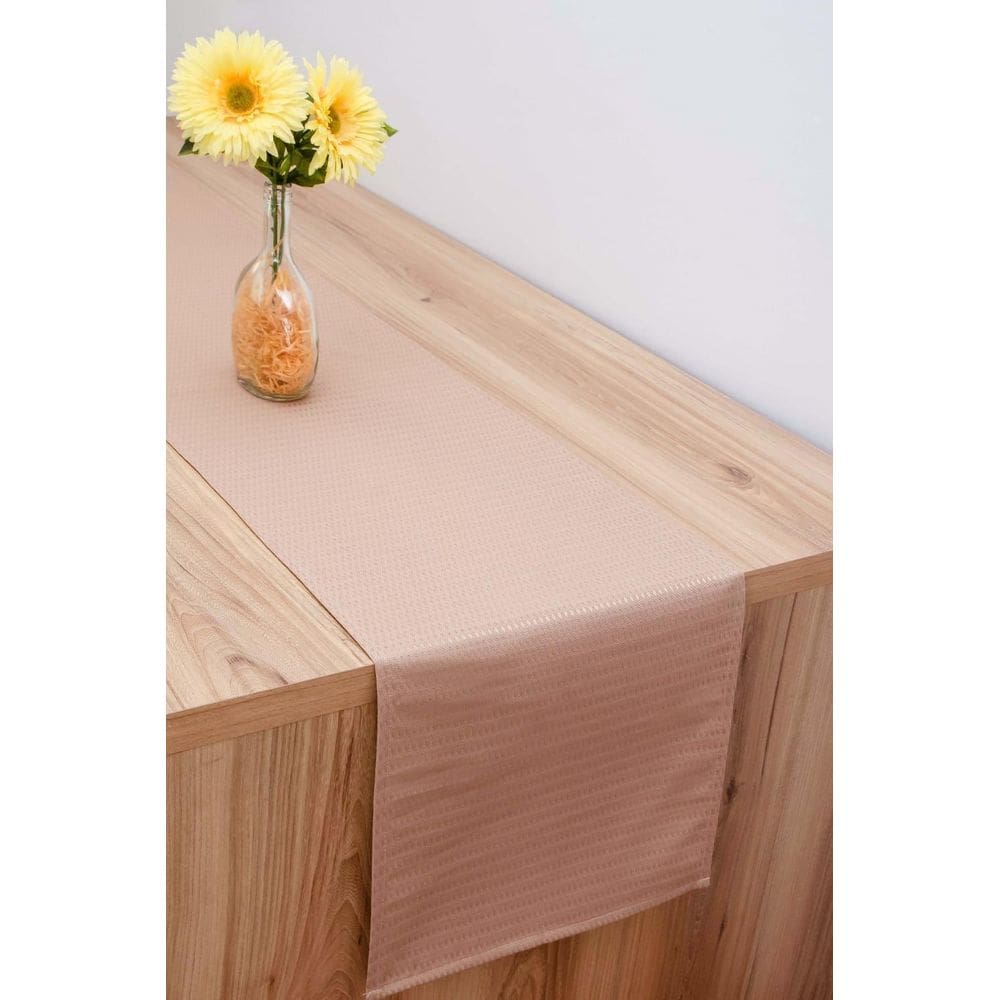 2 Caminho Trilho De Mesa Tecido Piquet 2,20X0,35 Decoração