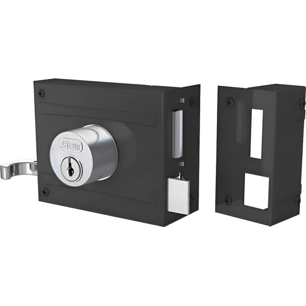 Fechadura Sobrepor 701/100 Inox Stam Para Portão