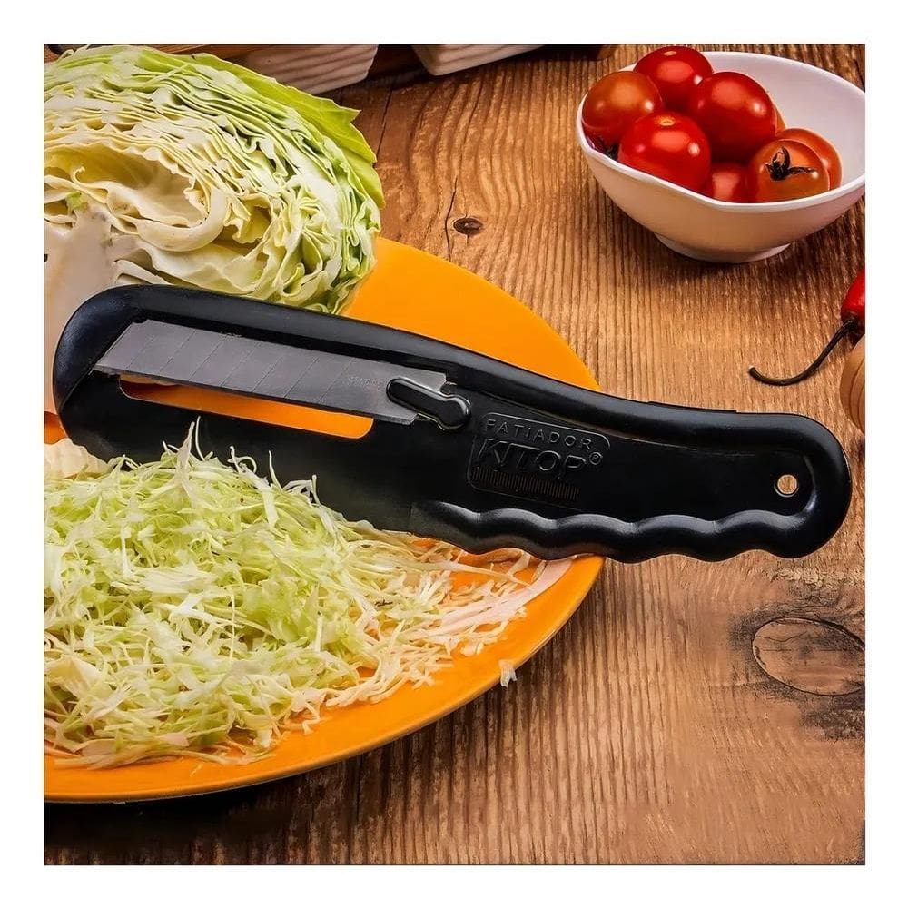 10X Picador De Legumes Cortador Couve Repolho Fininho 24Hr